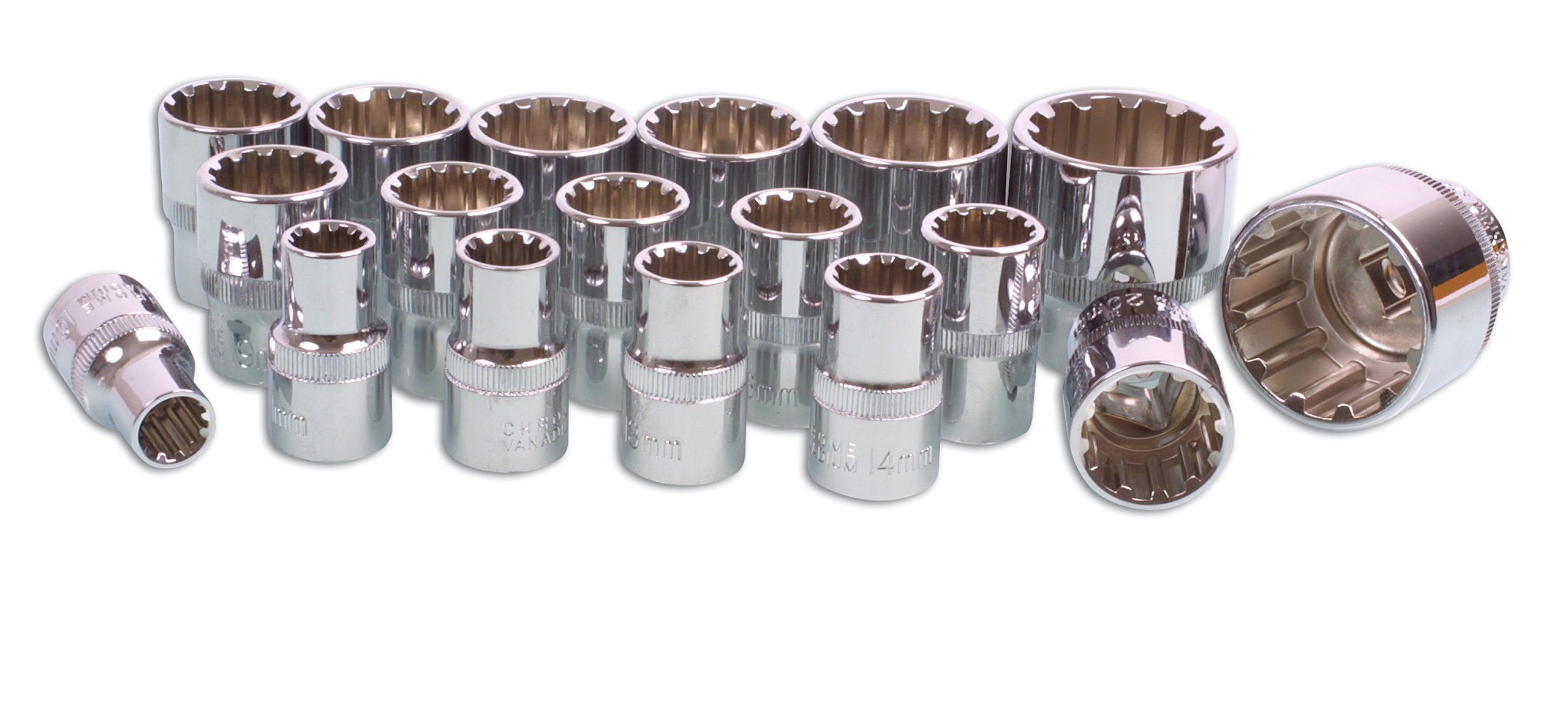 Laser 3594 Alldrive Socket Set 1/2 Inchd 18pc, Variety Pack - Image 2