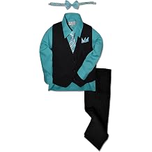 Pinstripe Boys Formal Dresswear Vest Set