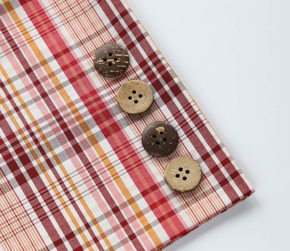 Amazon.co.jp: GANSSIA ココナッツシェルボタン サイズ13/16