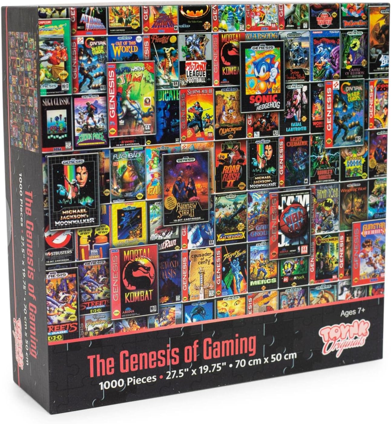 The Genesis of Gaming 1000-Piece Jigsaw Puzzle for Adults, Kids | Interactive Brain Teaser, Educational Toys & Games for Home, Indoor Activities, Building Sorting Toys for Creative Play