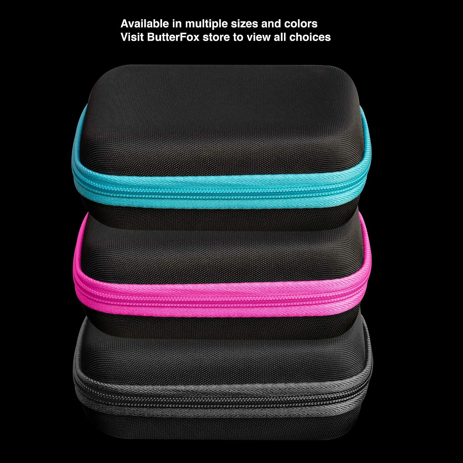 Butterfox 64 Switch Game Card Storage Holder Hard Case for Nintendo Switch Games, PS Vita Games and SD memory Cards