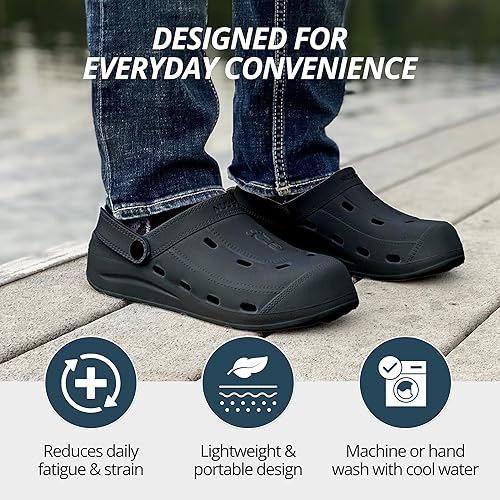 Vista 47 de NUUSOL Zuecos McCall unisex, calzado ligero de espuma EVASOL Cedro verde