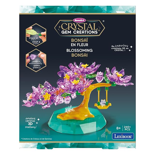 Foto 5 de 5 de LEXIBOOK, Bonsái Floreciente de Gemas de Cristal, CRSS58