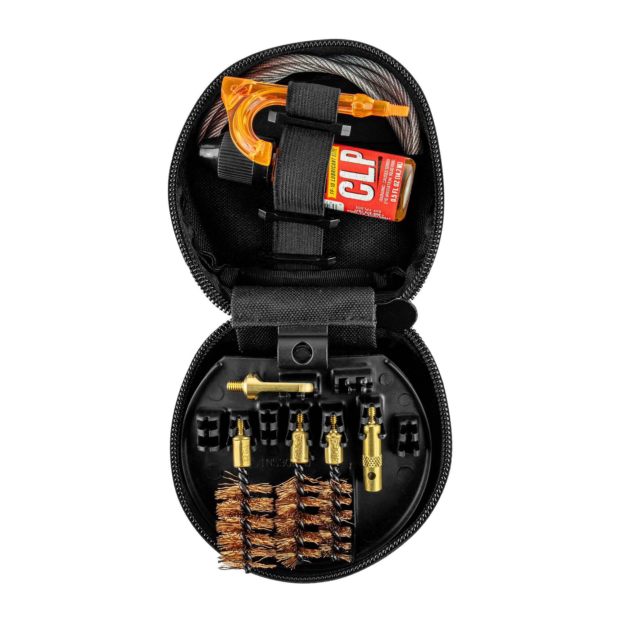 Otis Technology Universal Shotgun Cleaning Kit (.410-12 Gauge), Black