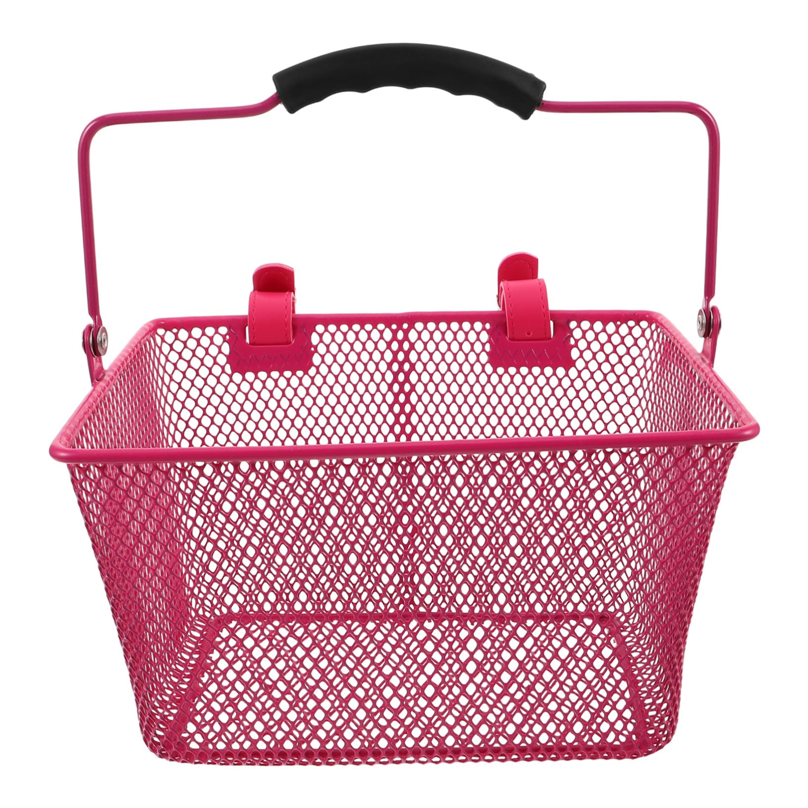 UPKOCH Panier en Métal Panier pour Scooter pour Enfants Pink