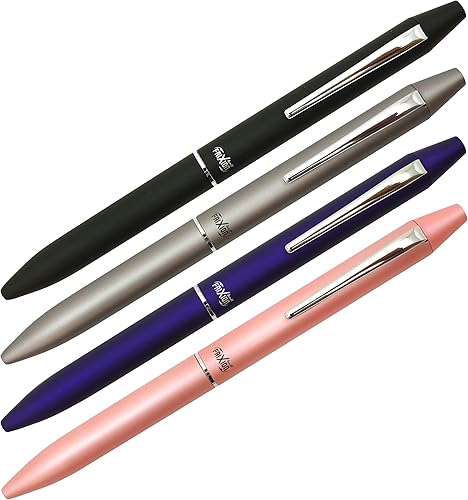 Miniatura 7 de Pilot Frixion - Bolígrafo Firxion Biz 2, tinta negra y roja, azul oscuro (LFBT-3SUF-DL)