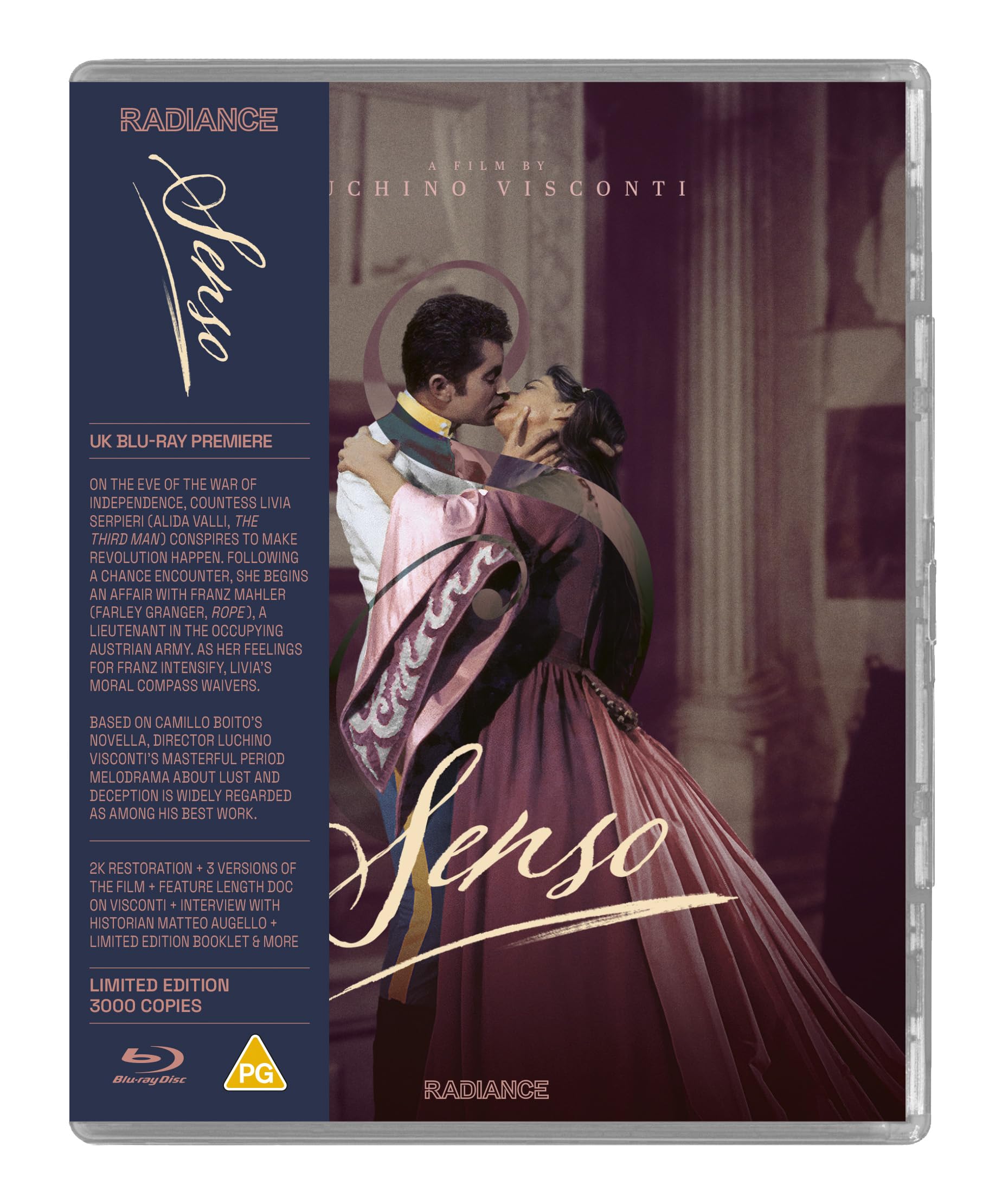 Senso Limited Edition [Blu-ray] [Region B]