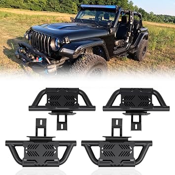Trumgeta EZ Side Step for 2018-2025 Jeep Wrangler JL 4-Door Running Boards