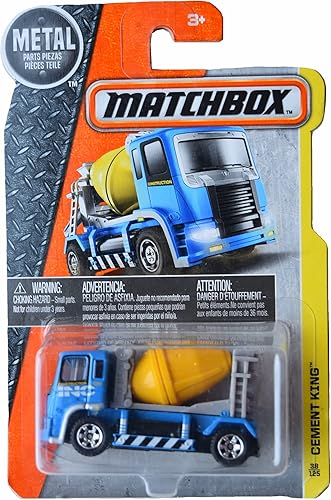 Miniatura 1 de Matchbox Cement King, piezas de metal 38125 azul