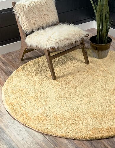 Unique Loom Solo Collection - alfombra de corredor en color carbón para niños de felpa sólida