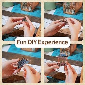 旅の思い出を飾ろう  スプーンラック Amazon.com: Tonecheer DIY Book Nook Kit for Adults, Wooden