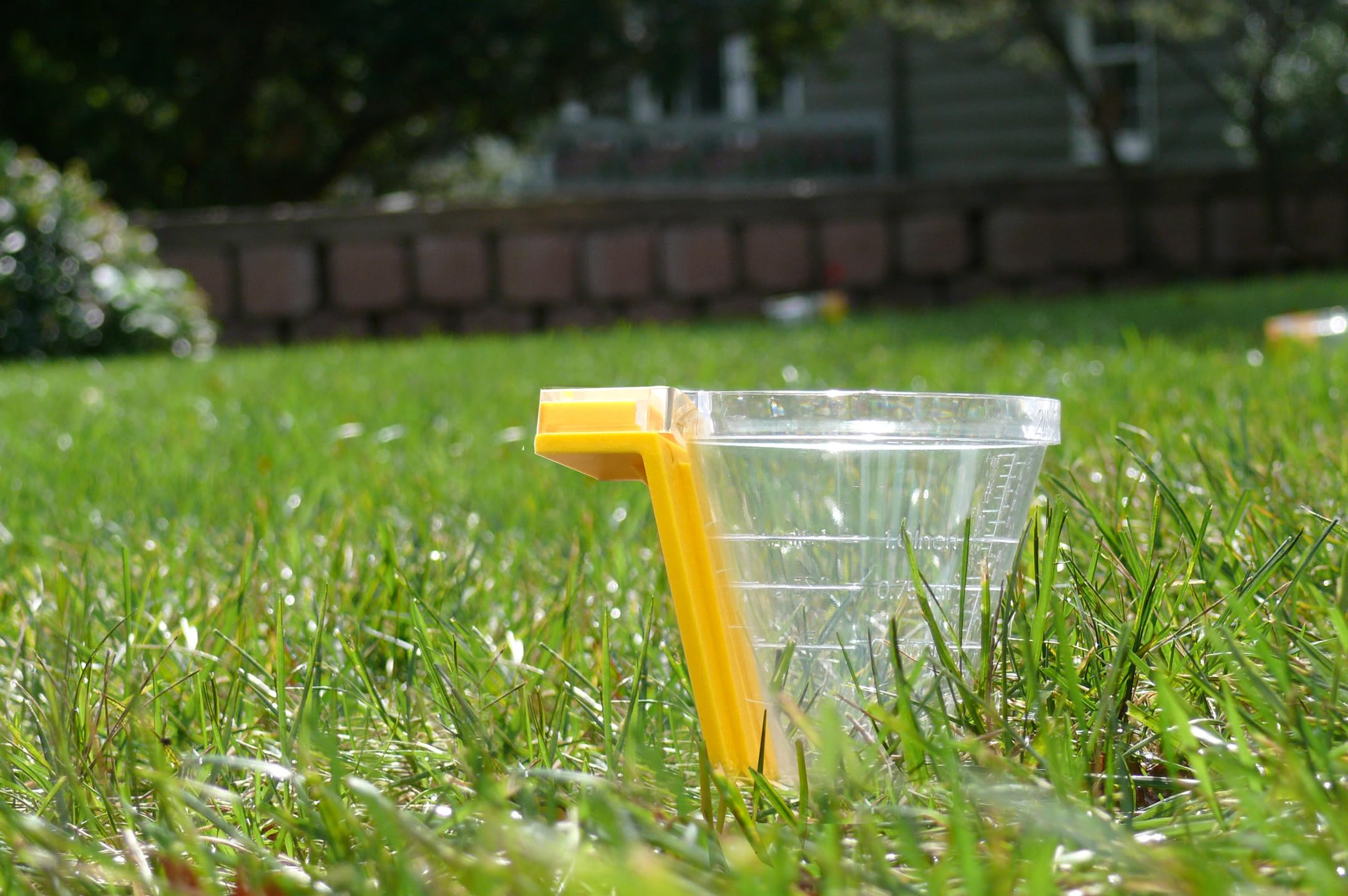 Extremadamente precisa Rociador sistema de calibración herramienta de medición de calibre de lluvia pro-Pack para al aire libre verde césped