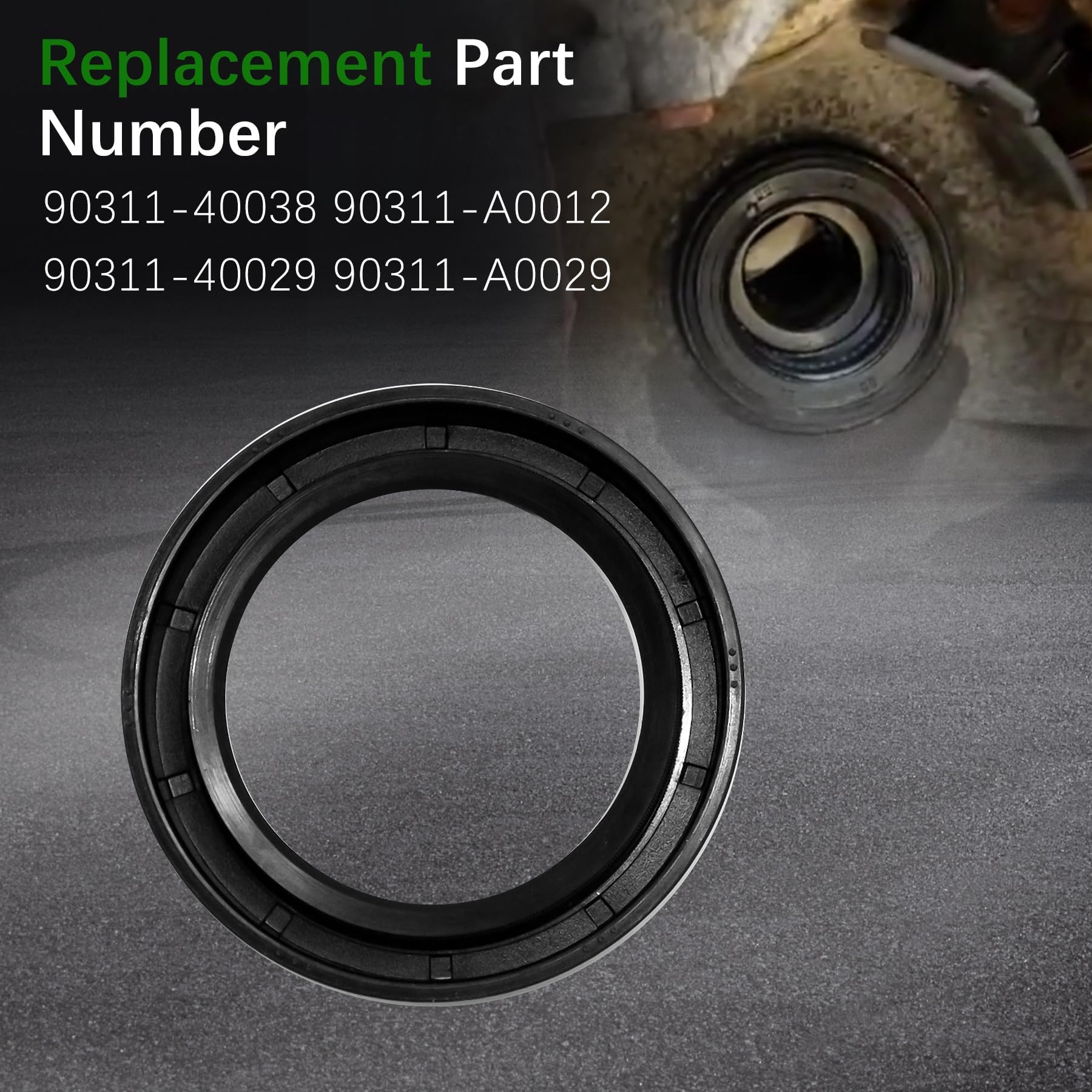 Amazon.com: MINETPS 90311-40038 Front Axle Right Drive Shaft Seal