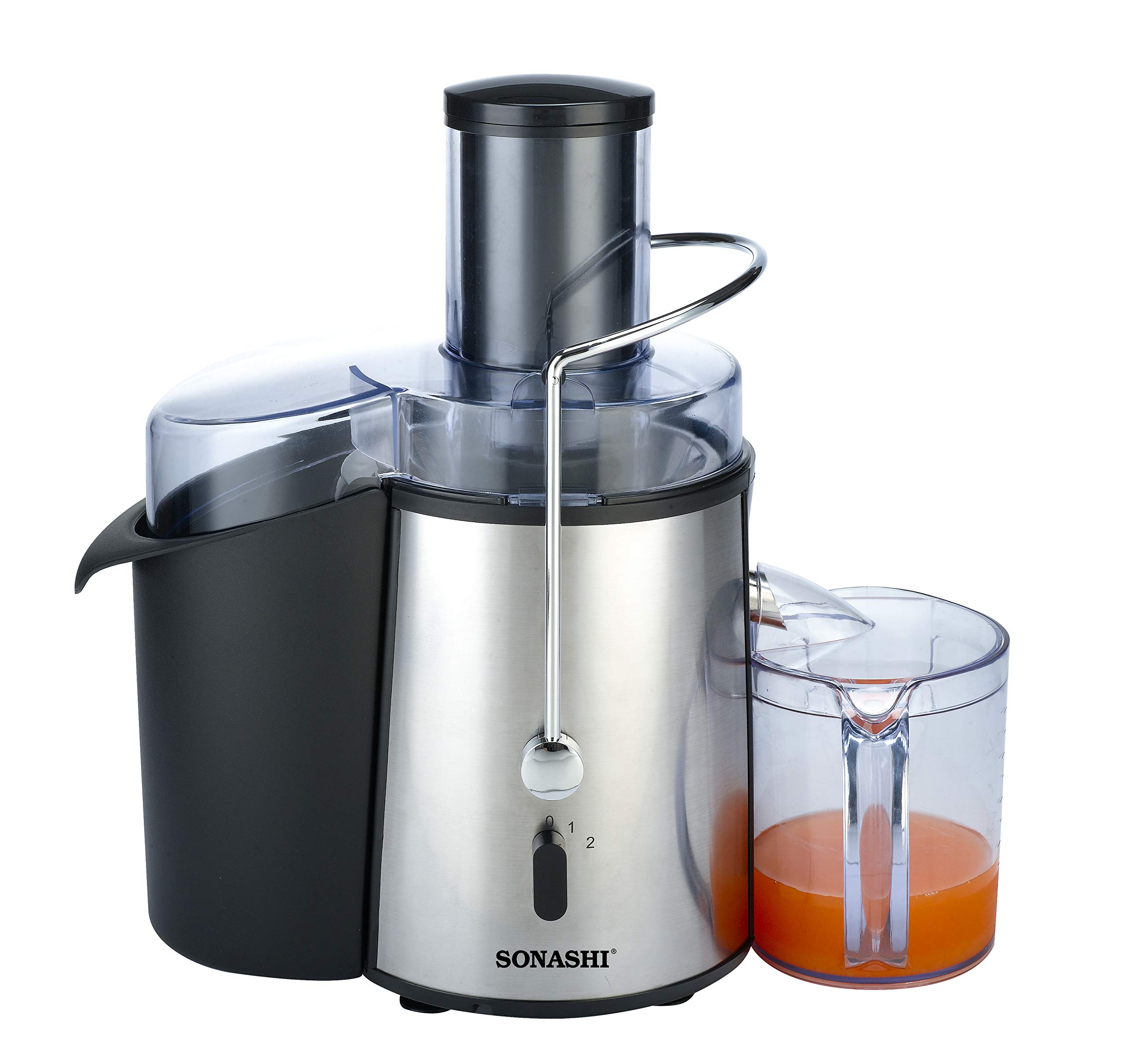 Buy Sonashi Juice Extractor SPJ501 850W, 2 Speeds Juicer w/ 1.8L