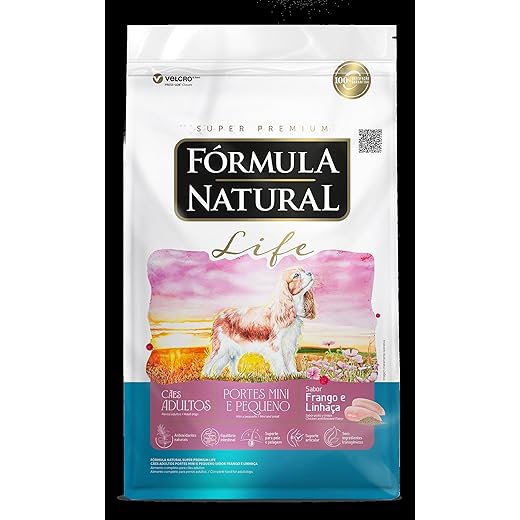 Fórmula Natural Life Ração Seca Para Cães Adultos De Pequeno Porte Sabor Frango 2,5Kg