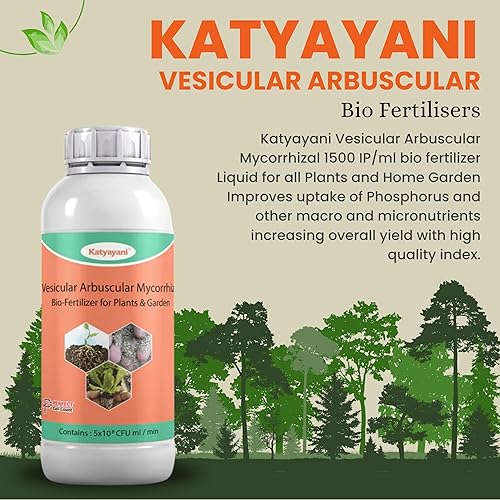 Miniatura 3 de Katyayani Vesicular Arbuscular Micorrizal 1500 IPml bio fertilizante líquido para todas las plantas y el hogar jardín VAM mejora el crecimiento de