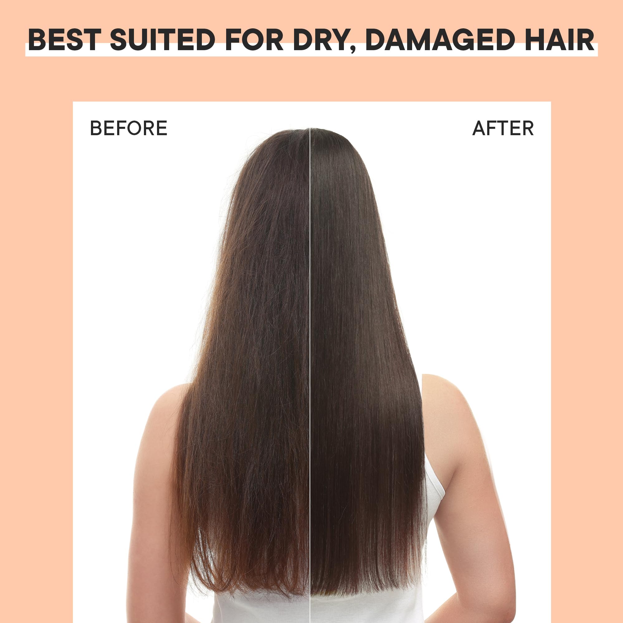 Quench Damage Repair Hair Mask with Quinoa Protein & Ceramides Cream | Restores Dry & Damaged Hair | Strengthens Hair and Adds Shine | Made in Korea (200Ml) - Image 4 thumbnail
