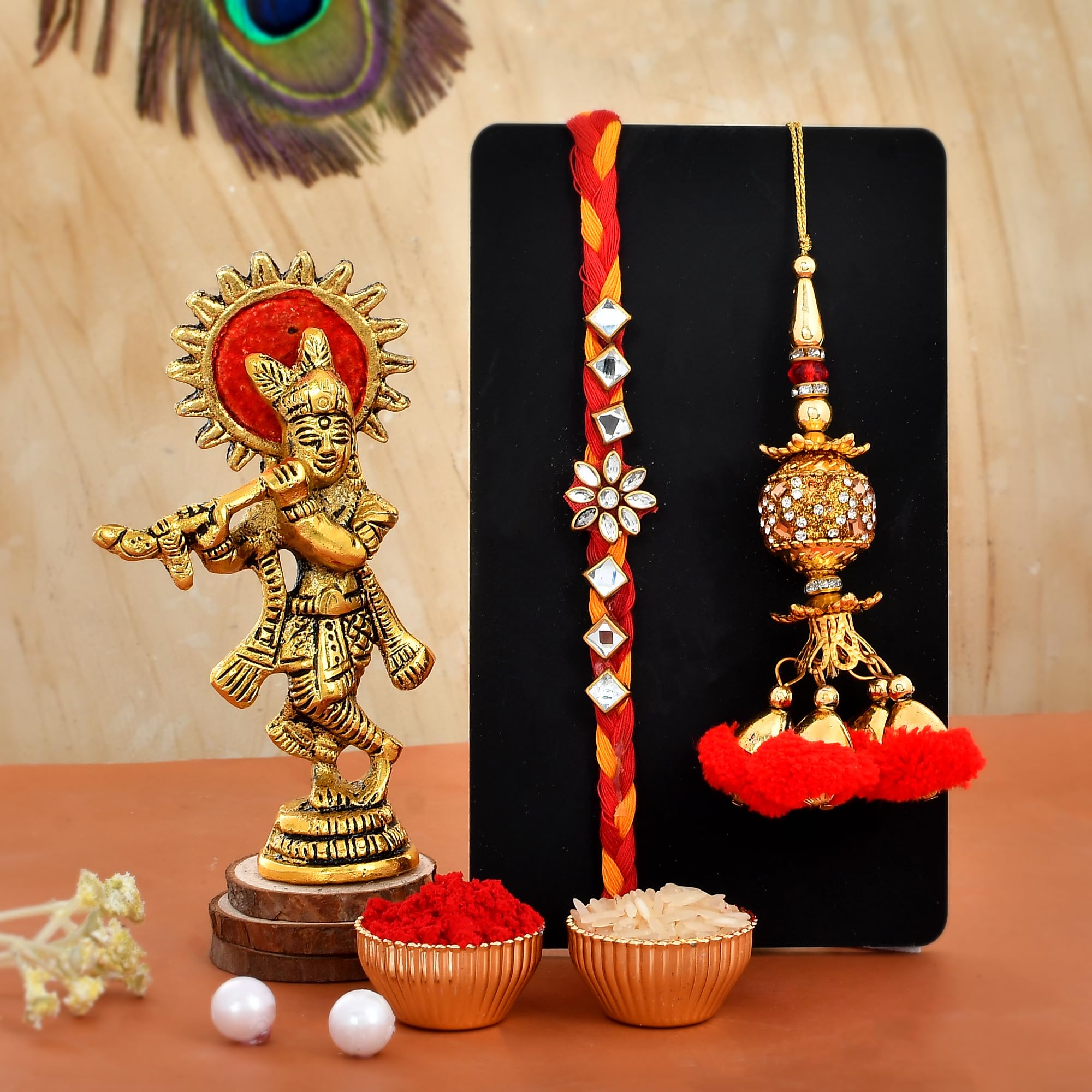 See full amazon price history chart for CraftVatika Rakhi for Brother and Bhabhi- Rakhi Gift Combo set of 2 Rakhis With Krishna Idol -Lumba Rakhi|Kundan Rakhi|bhai bhabhi rakhi set|Krishna Ido|Card|Tilak Pack CraftVatika Rakhi for Brother and Bhabhi- Rakhi Gift Combo set of 2 Rakhis With Krishna Idol -Lumba Rakhi|Kundan Rakhi|bhai bhabhi rakhi set|Krishna Ido|Card|Tilak Pack (B0CBH7ZXW2) Amazon Price History, Amazon Price Tracker