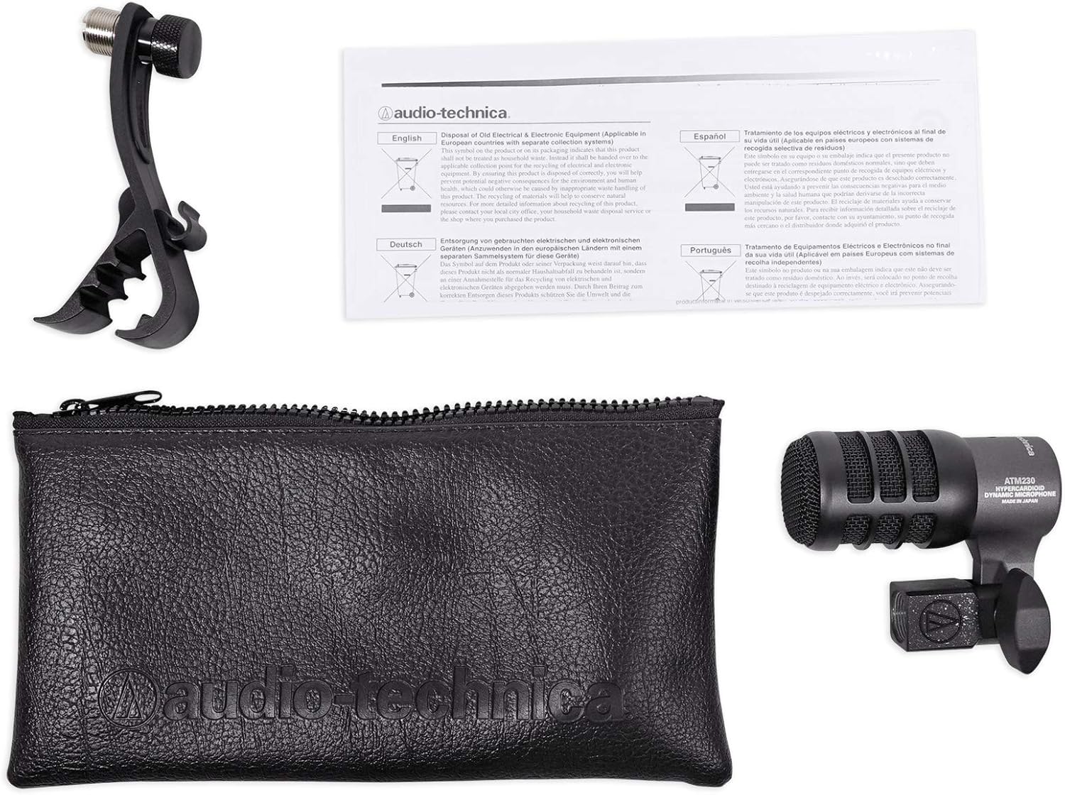 Black Friday Sale 2022 Audio-Technica ATM230 Hypercardioid Dynamic Instrument Microphone