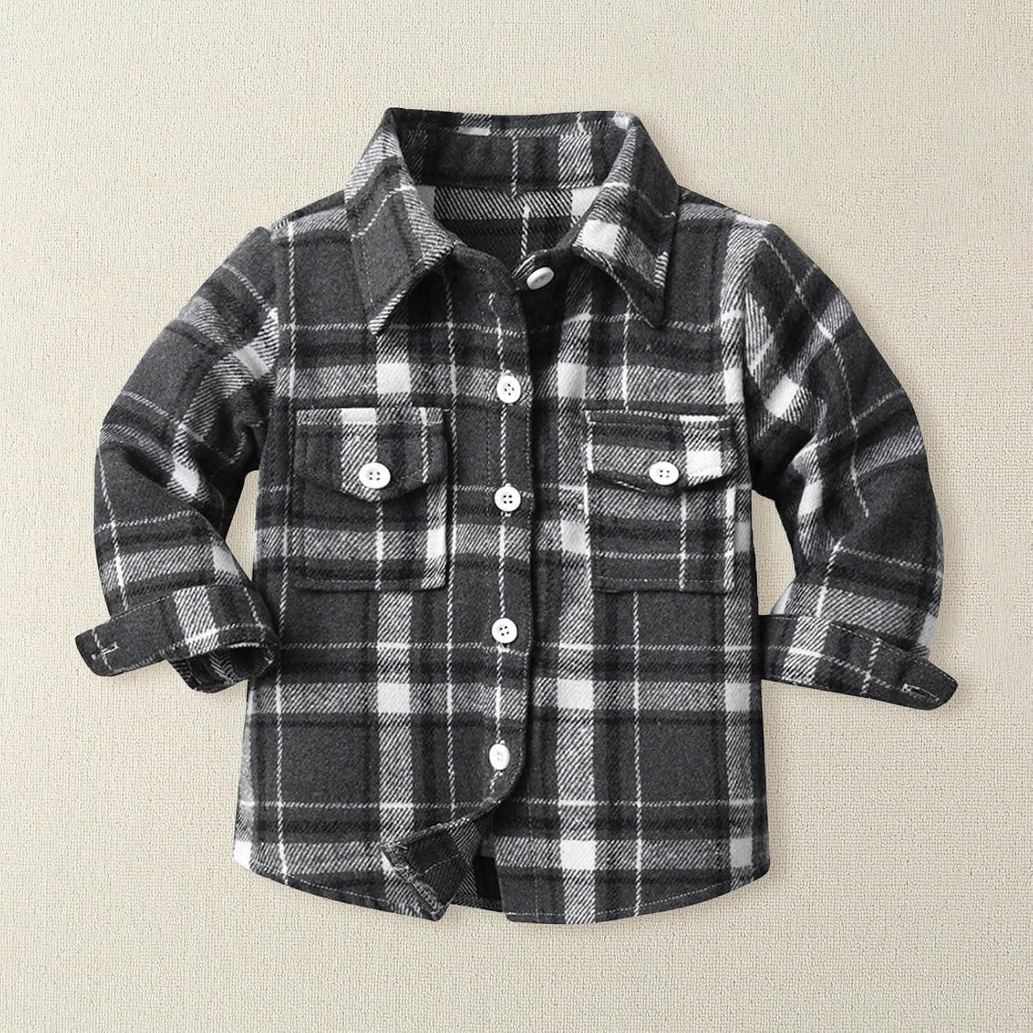Kids Toddler Flannel Shirt Jacket Plaid Long Sleeve Martinique Ubuy