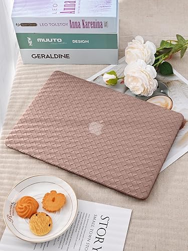 Miniatura 4 de Seorsok Compatible con MacBook Air de 13 pulgadas 2022 2021 2020 2019 2018 versión A1932 A2179 M1 A2337 Touch ID, elegante funda rígida de plástico