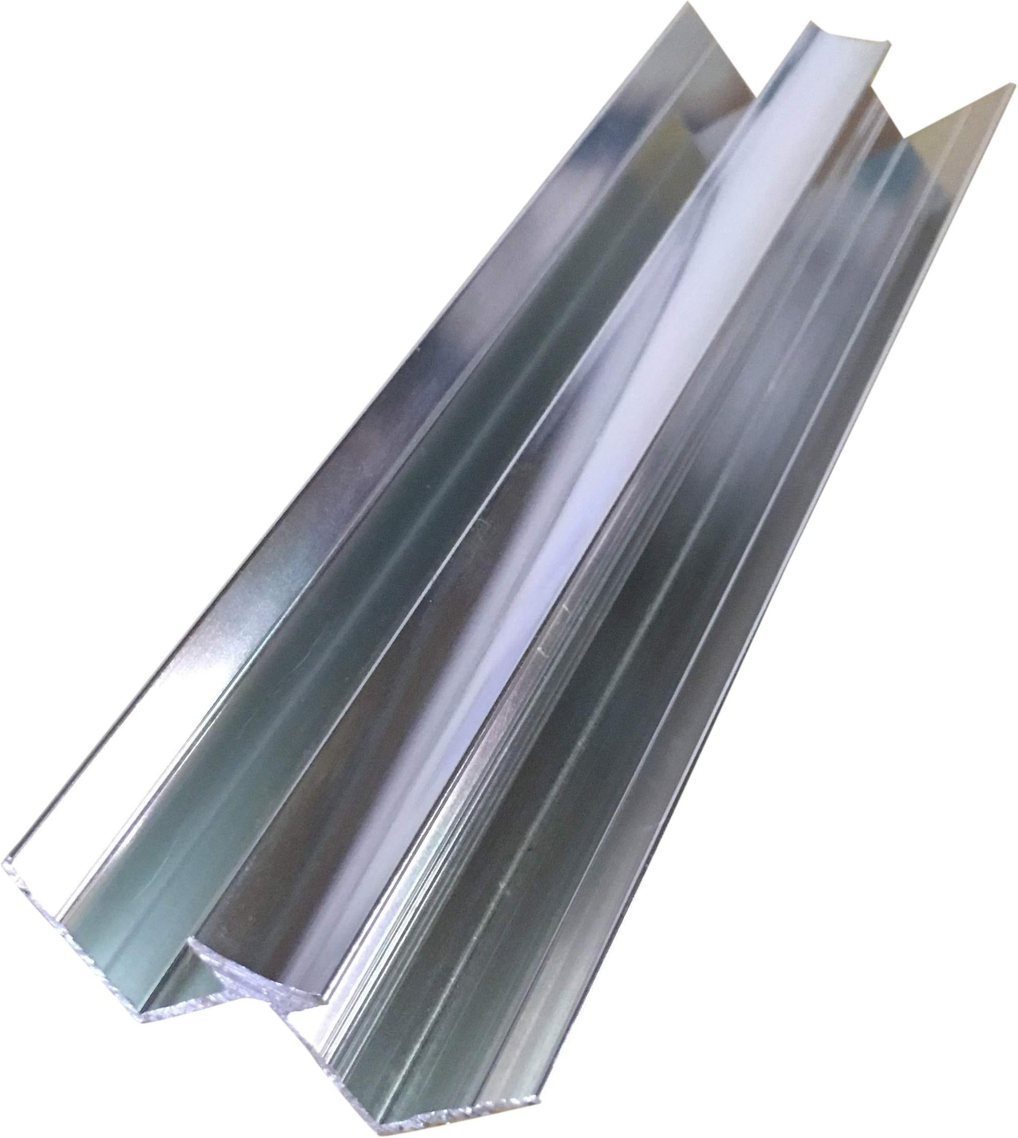 DBS Aluminium Internal Corner Trim for Shower Wall Panels Bathroom Cladding 10mm 2.4m
