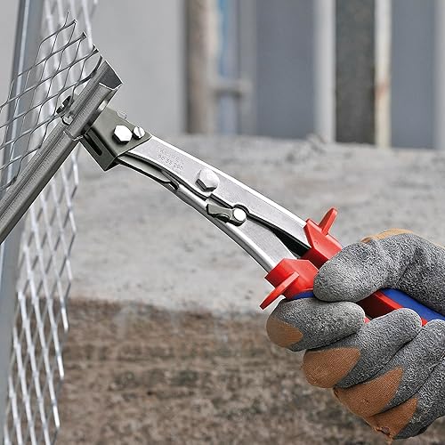 Miniatura 3 de KNIPEX Herramientas - Pinzas de chapa metálica, multicomponente (9055280), rojo