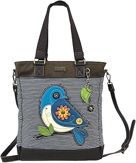 Chala Blue Bird Work Tote Shoulder Bag - Bird Lovers Gifts