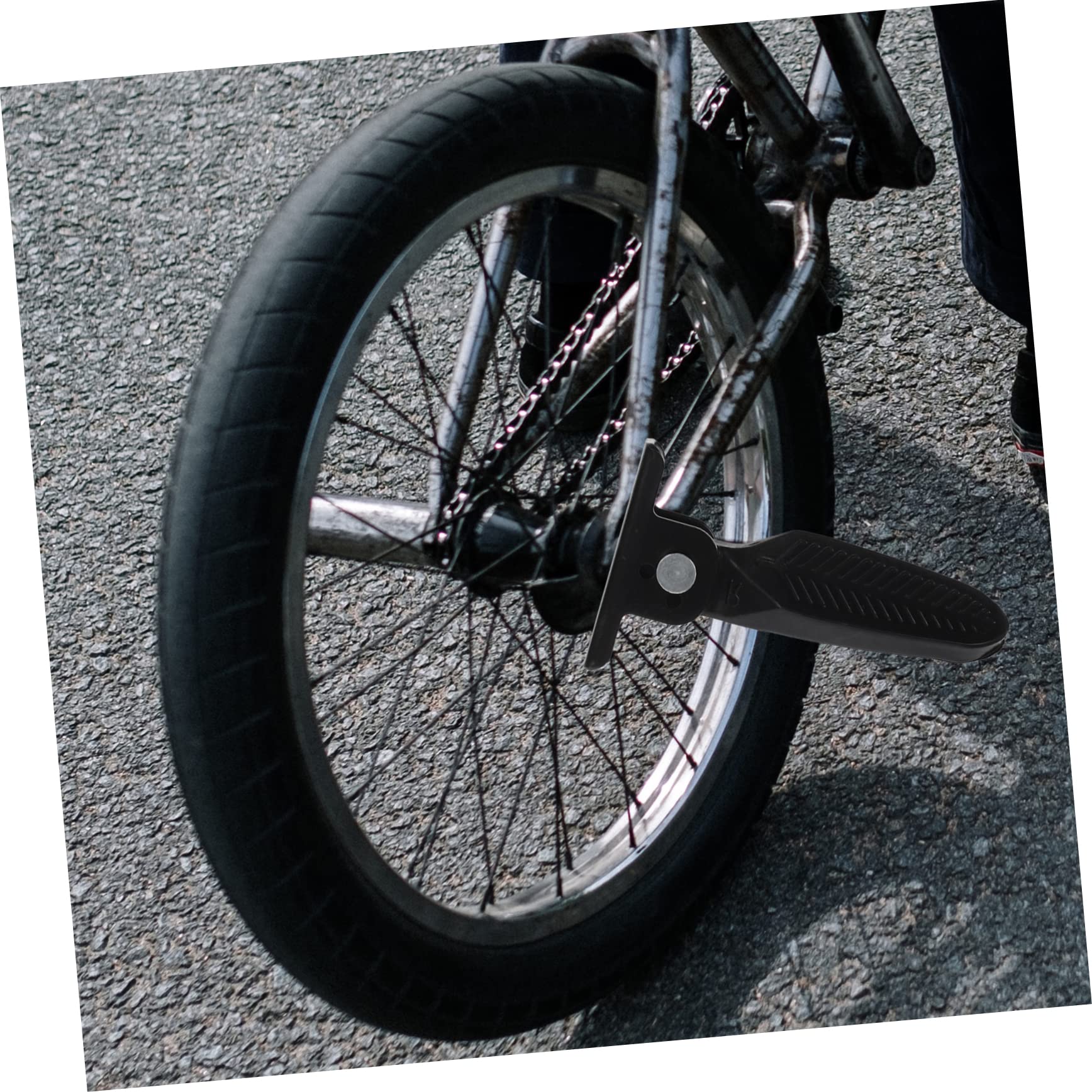 Toddmomy 1pair Bike Pedals Footrests for Mountain and Road High-Strength Design for Easy Installation Comfortable Support for of Pedals