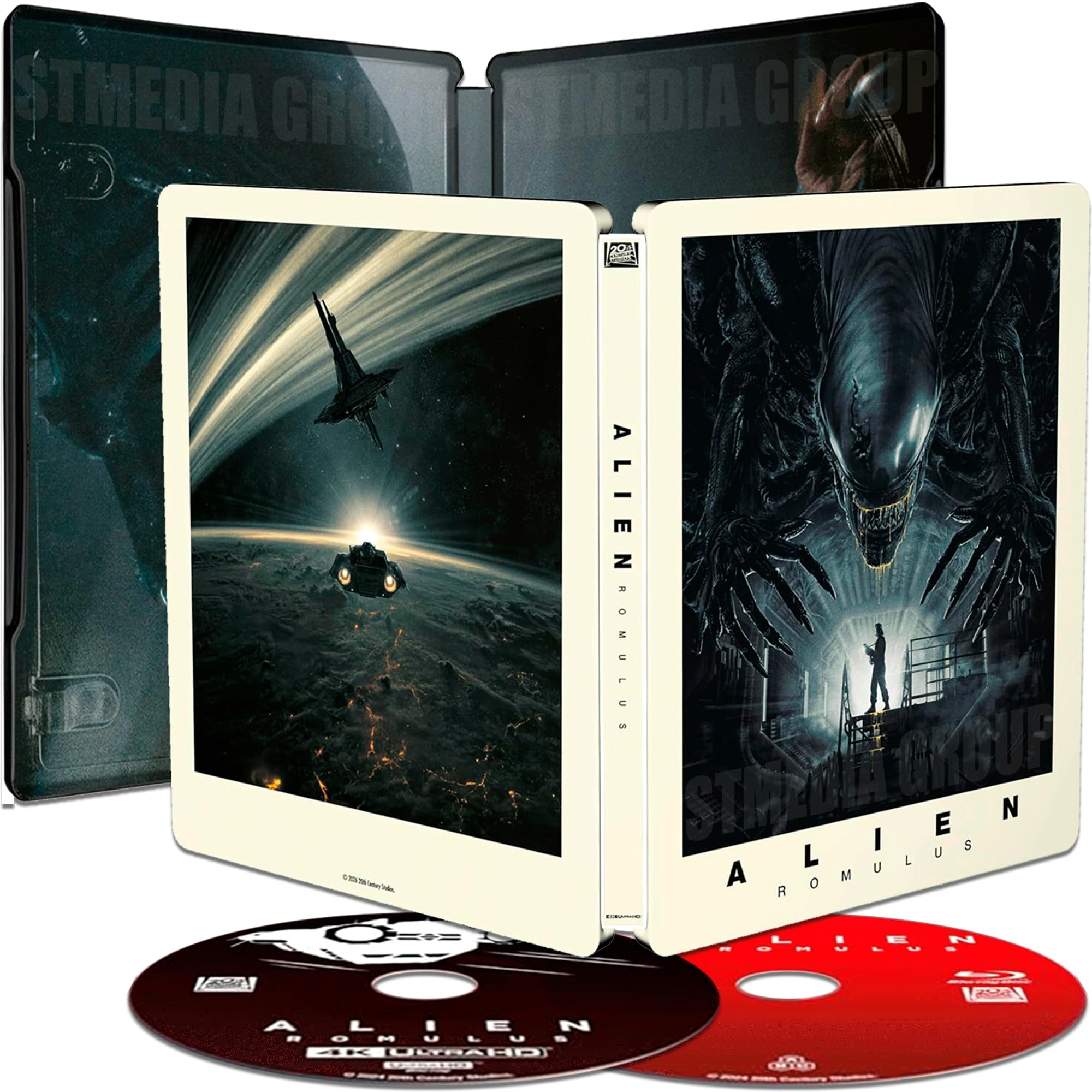 Alien: Romulus (SteelBook / Limited Edition) [Art by Matt Ferguson] [4K UHD + Blu-ray] [Region Free]
