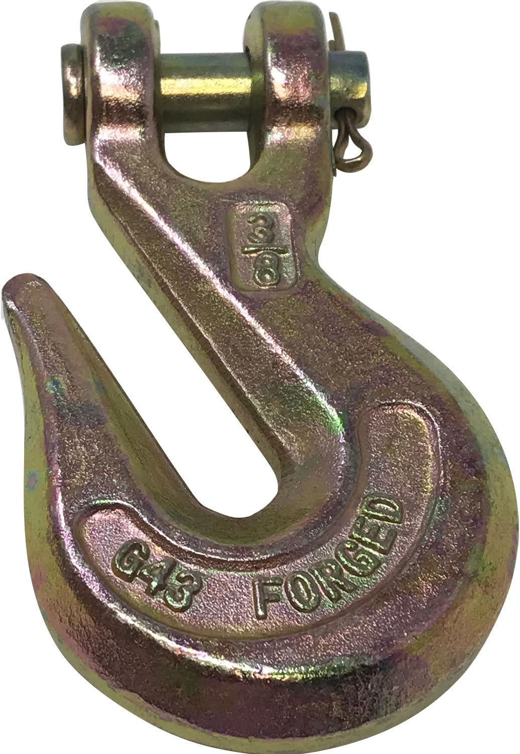 DELTALOCK Grade 80 - Clevis Grab Hook With Safety Pin - 8 Ton | Over - View #8