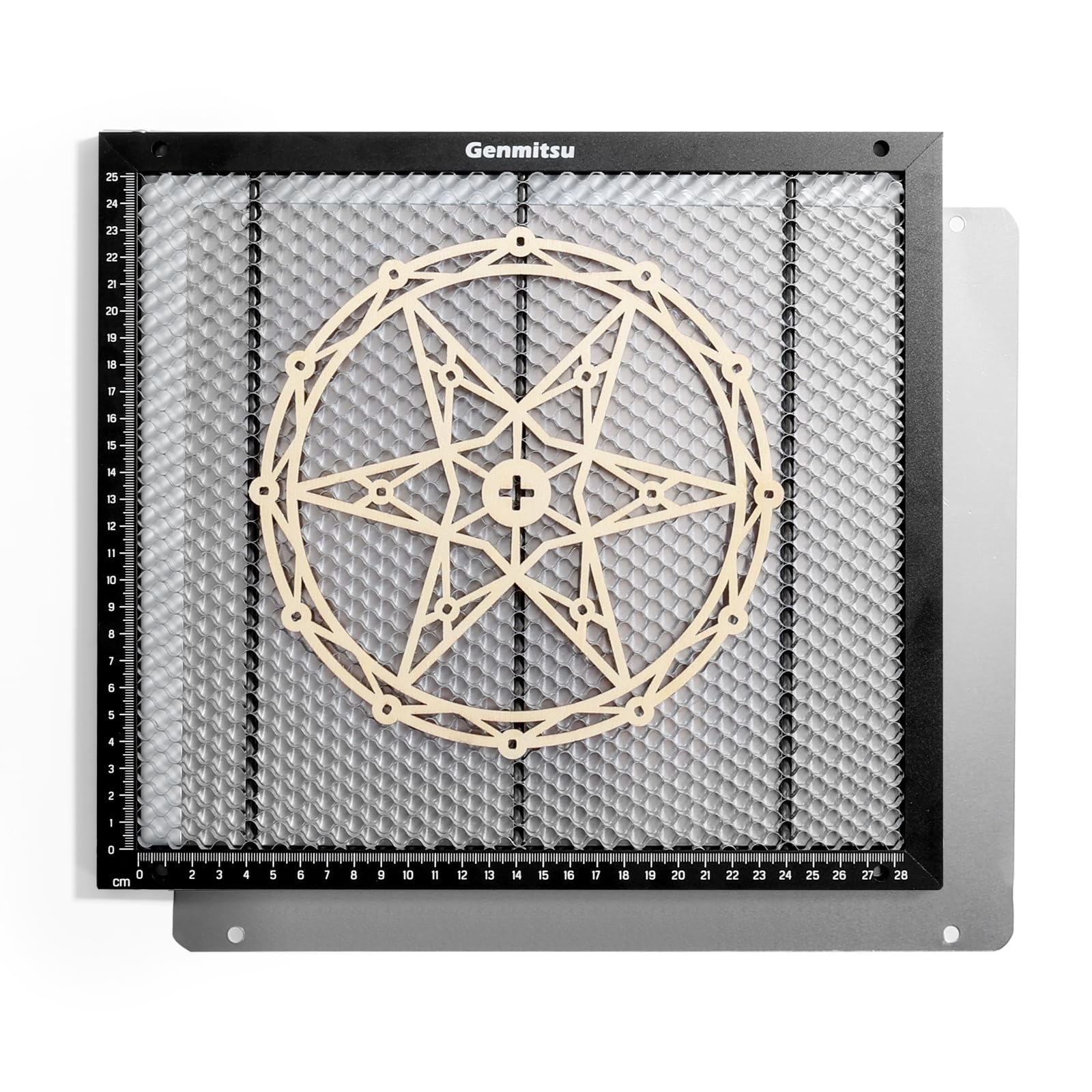 Genmitsu Honeycomb Laser Bed, 31.5 cm x 28.2 cm Perfect fit for Kortek Laser Engraver and Cutter Machine, Laser Engrave Accessories Bed Table for Fast Heat Dissipation and Desk Protection