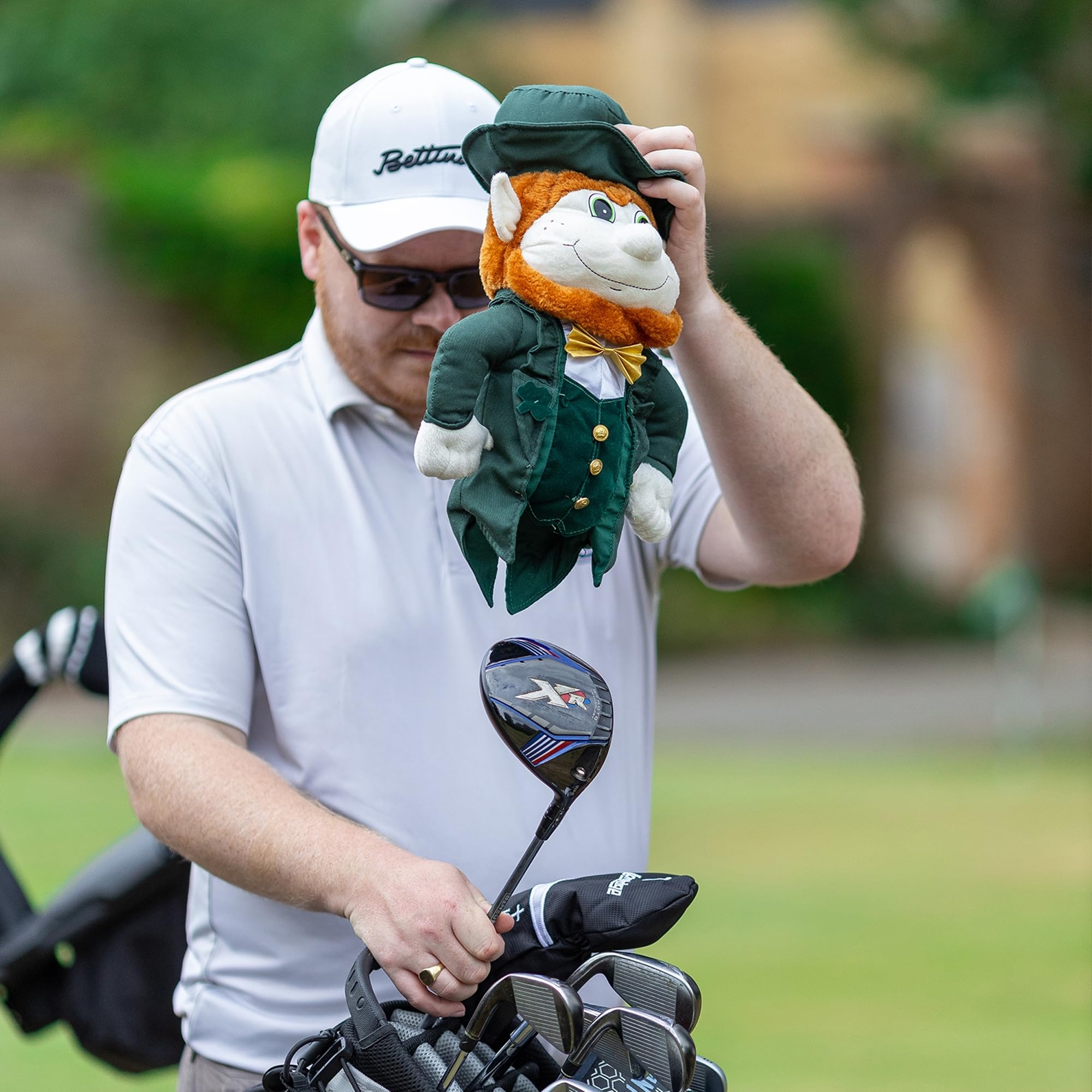 LONGRIDGE Leprechaun Protège-Tête de Golf - Multicolore