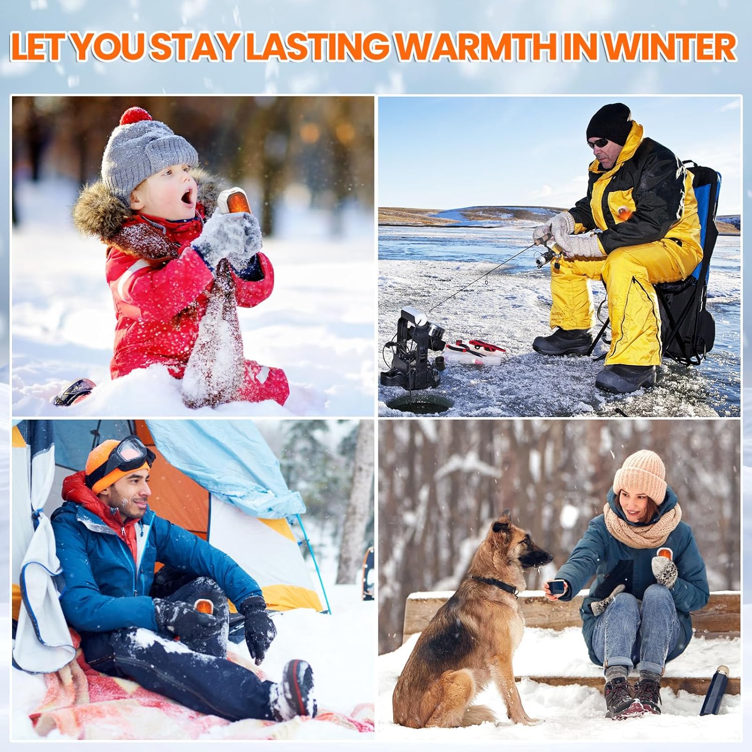 2 Pack Hand Warmers for Outdoor - Winter Warm Gifts for Women Men - Image 6
