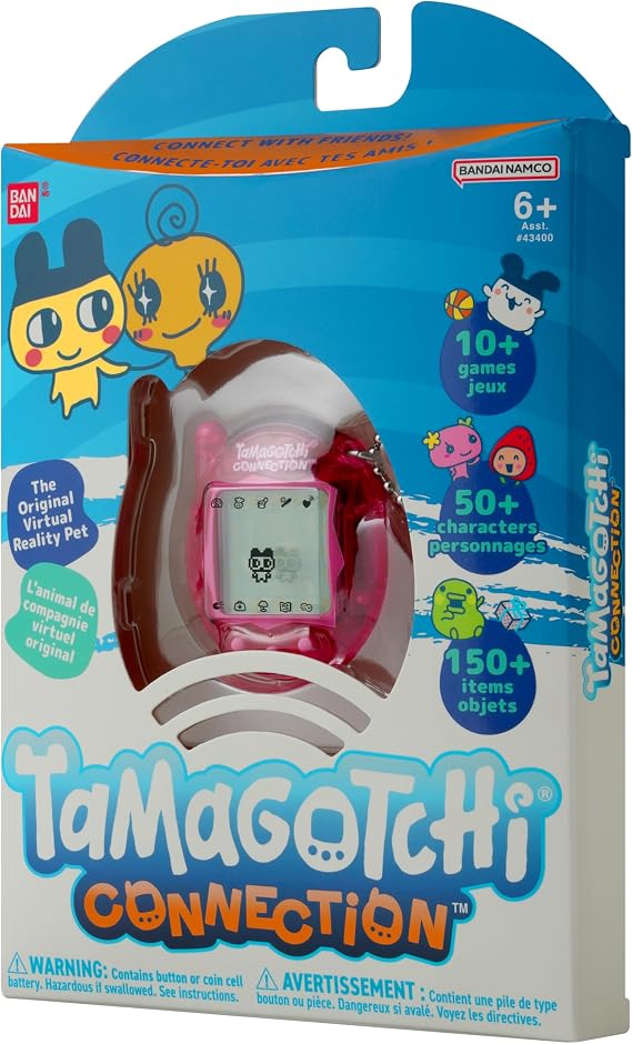 Tamagotchi Connection - Semi-Transparent Pink