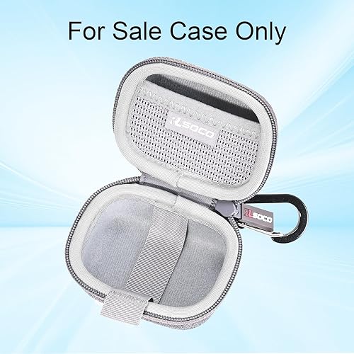 Vista 16 de RLSOCO Funda rígida para SHOKZ OpenFit 2/OpenFit 2+/OpenFit Air/OpenFit Auriculares de oreja abierta True Wireless Bluetooth (gris)