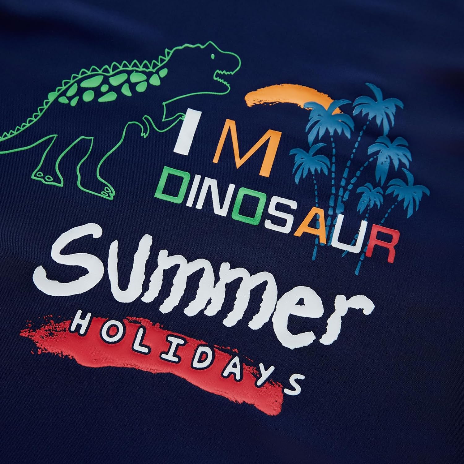 Little Boys' Rash Guard Sets Short Sleeve Shirts Swim Trunks Swimsuit Bathing Set 2pc 4-12Years - Image 5