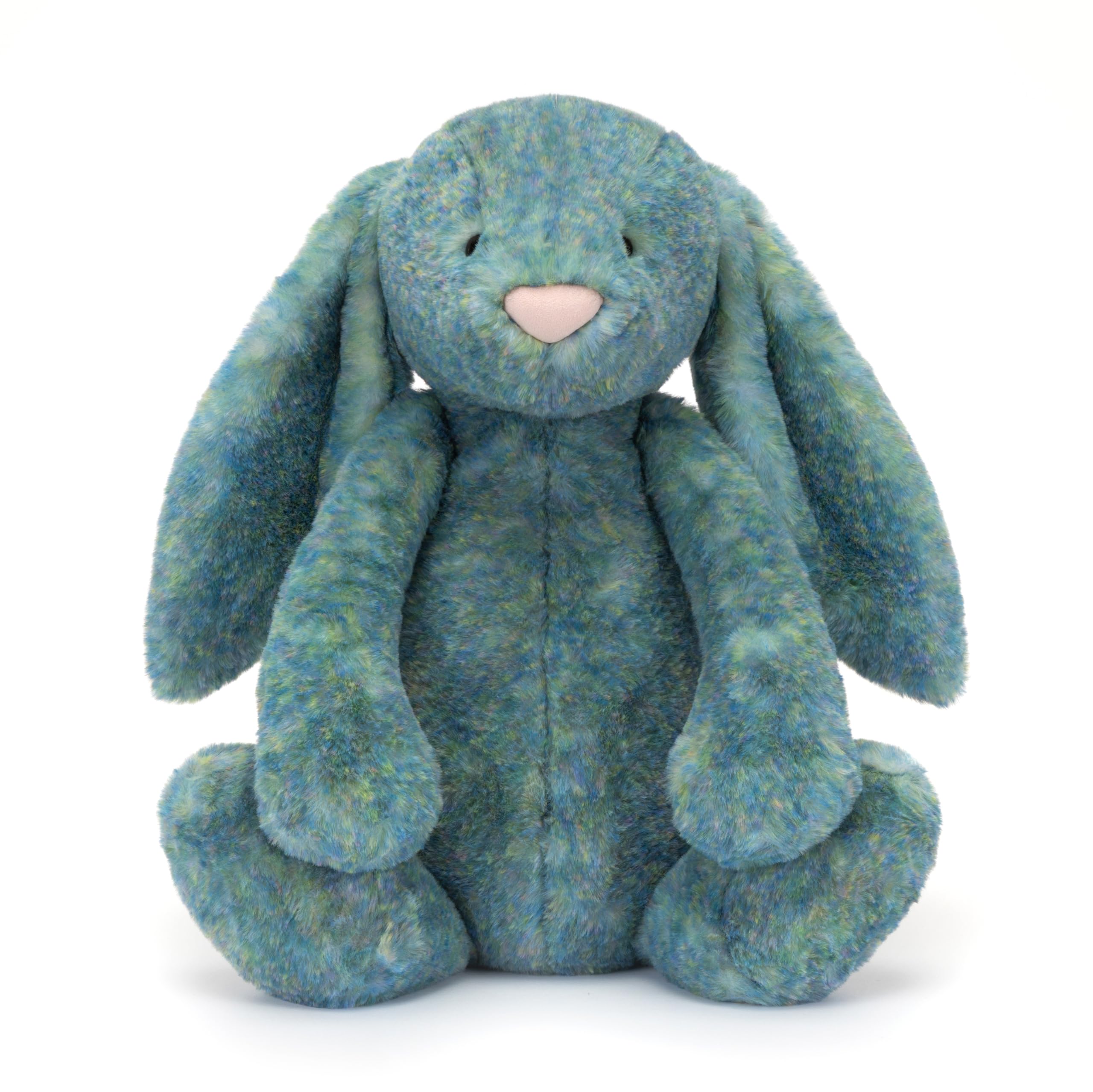 Amazon.co.jp: Jellycat Bashful Azure Luxe Bunny ぬいぐるみ