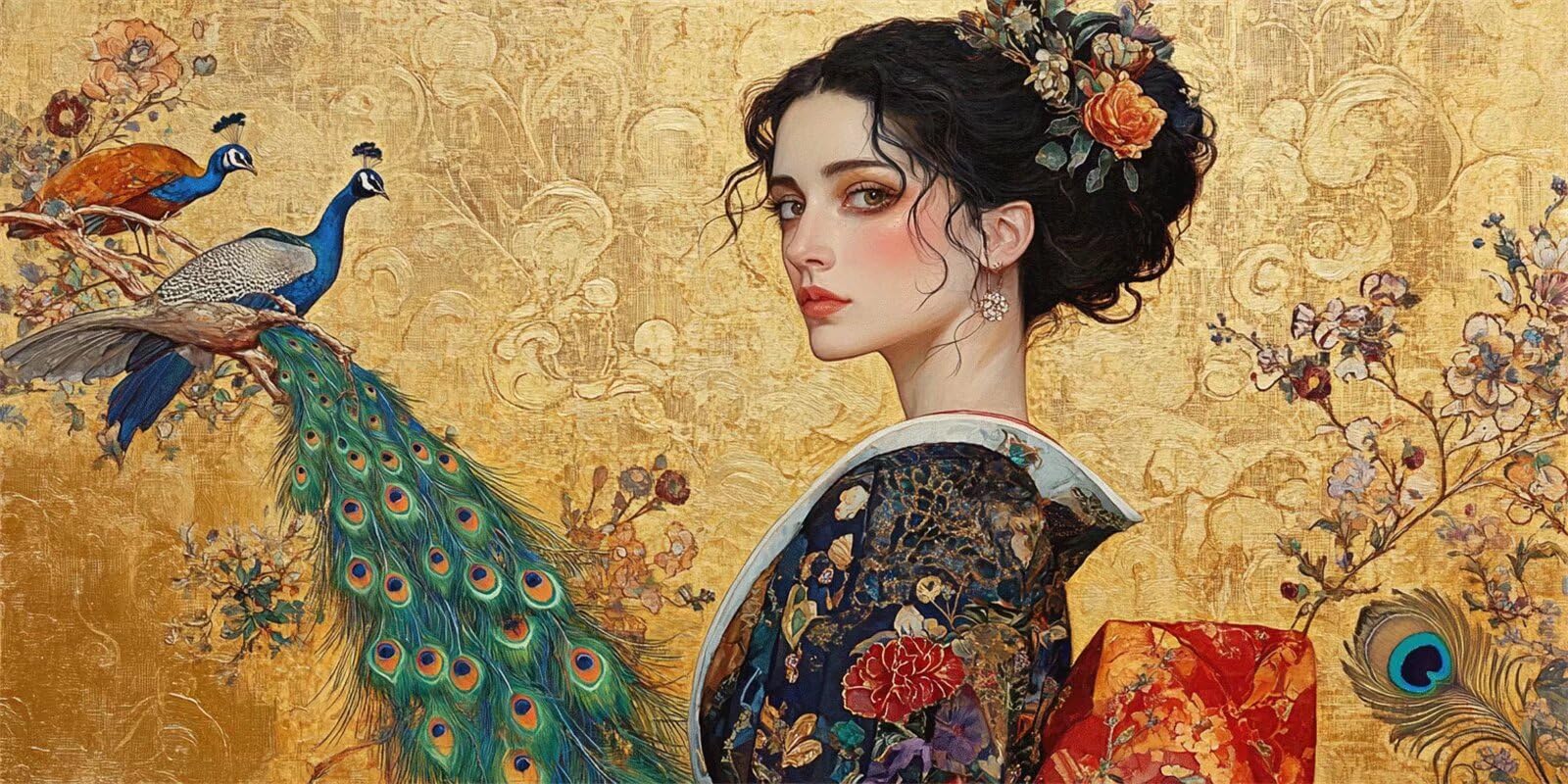 Grande Dipingere con i Numeri 60x120cm Dipingere con i Numeri Adulti Donna Paint by Numbers Hobby Creativi Adulti e Principianti fai da te Kit Completo Craftoria,Decorazioni Casa Regalo Pavone-y1278