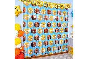 Super Bros Birthday Party Backdrop