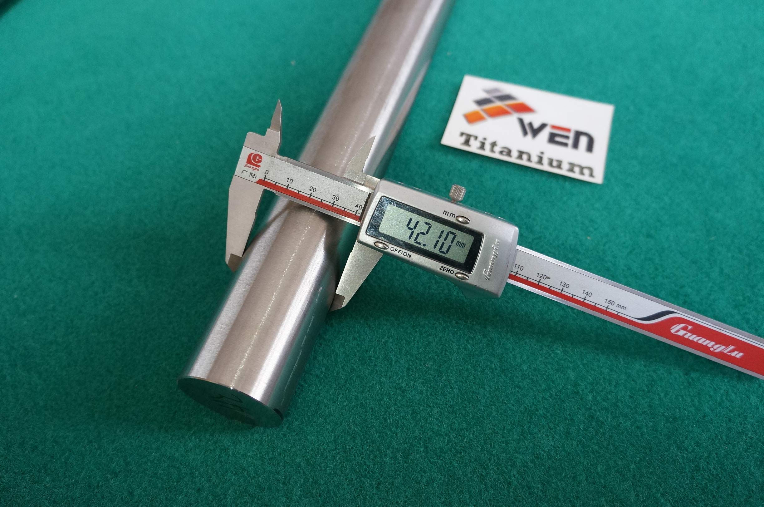 Titan Rundstab Grade 5 Rundstange [ Ø 17mm - Ø 55mm ] Titanstäbe Titanium 6al-4v Gr.5 Vollwelle B348 titanstã be (Ø 20mm x 150mm Länge)