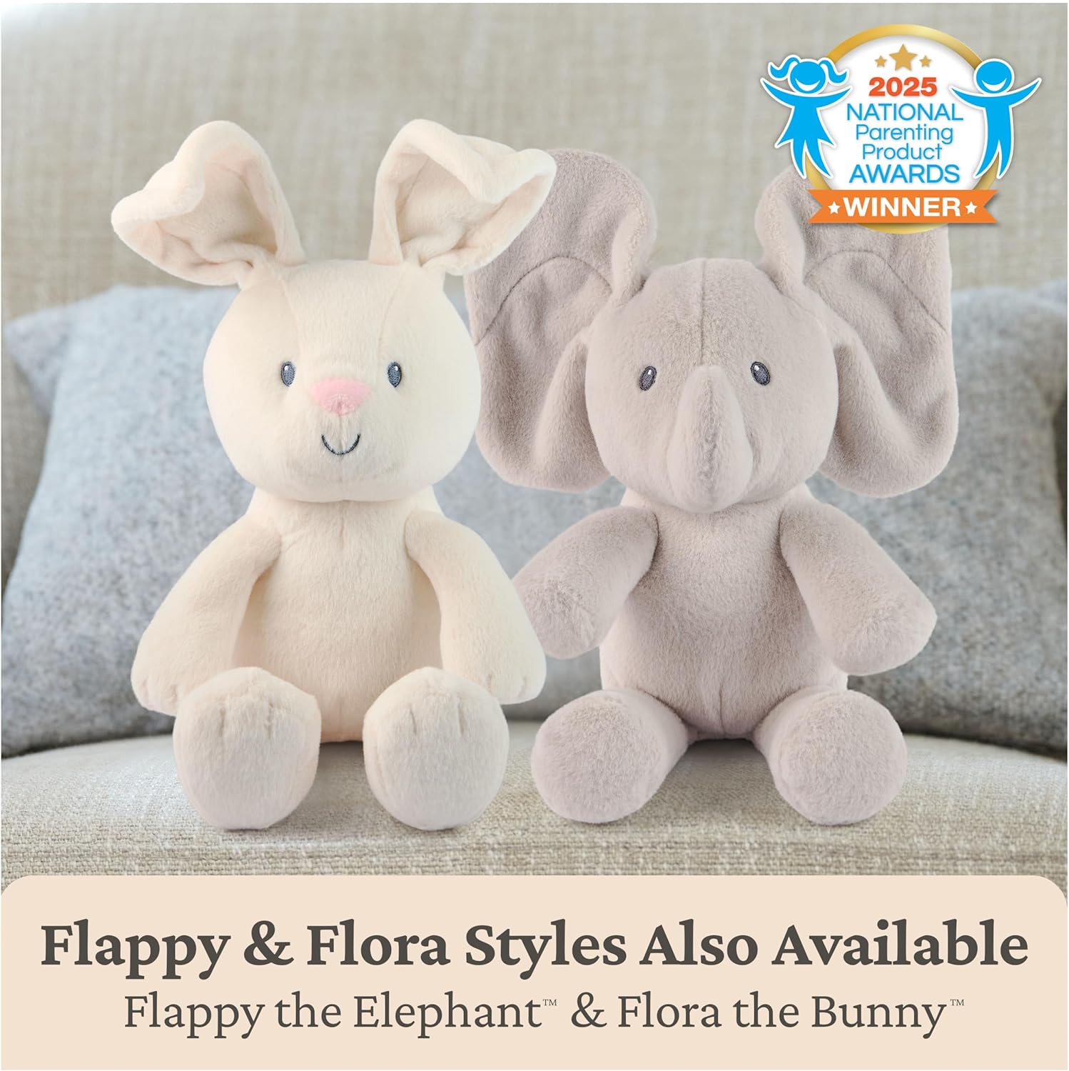 GUND Baby Peek-a-Boo Peeki Puppy Plush, Dog Stuffed Animal, Baby Toy for Ages 0 and Up, Brown/Cream, 7" - Image 9