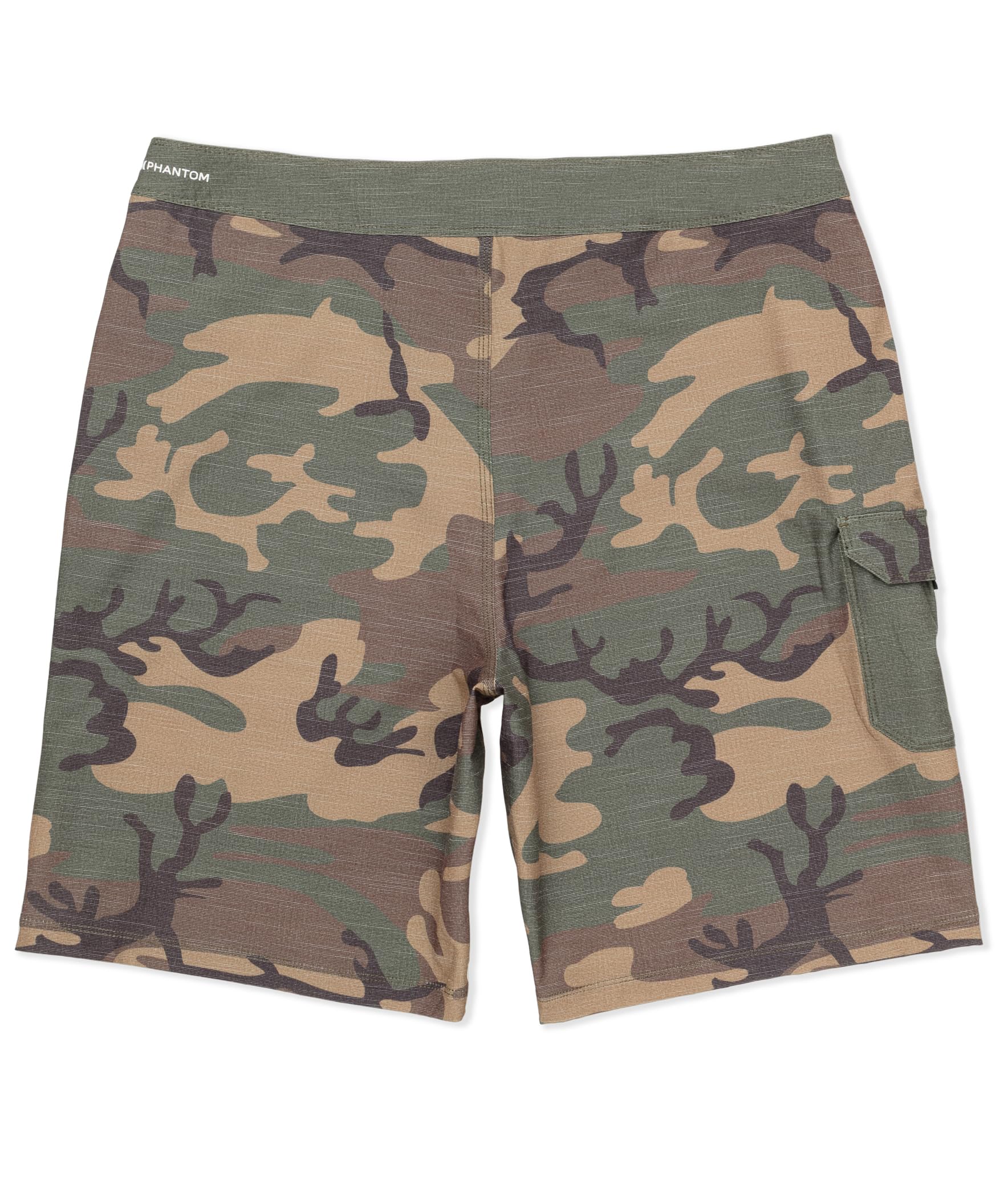 Herren Boardshort - Phantom eco Wochenender-Slub Fracht 20'