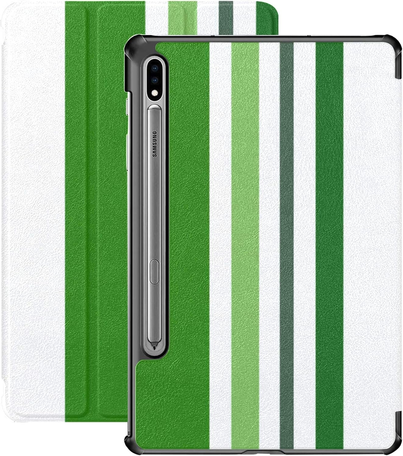 Vertical Stripes Simple Vision Samsung Tablet Cover for