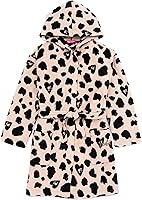 Vista 1 de Barbie Bata de pijama con estampado de leopardo para niñas y niños
