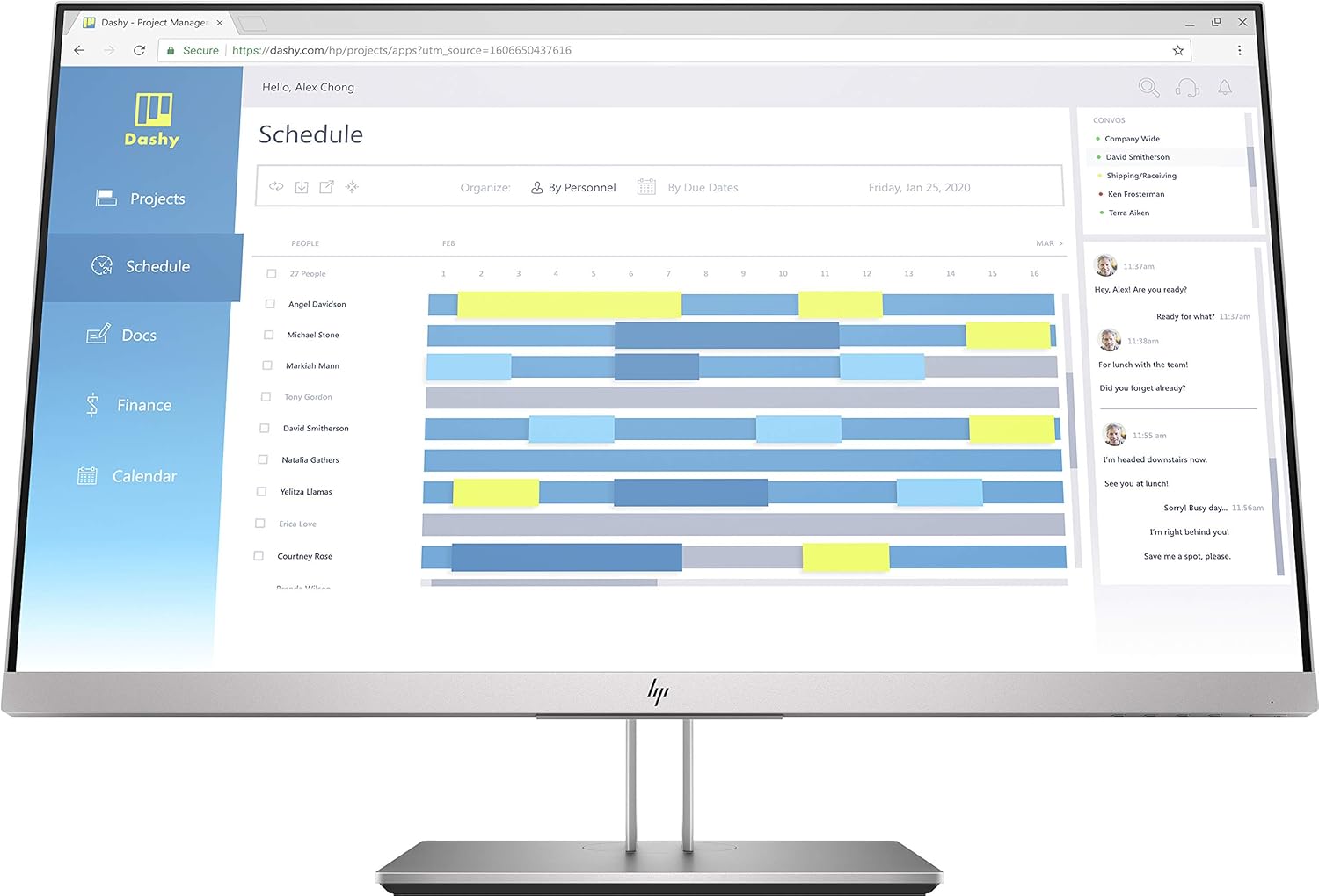 HP - PC EliteDisplay E273d Docking Monitor Business, Schermo 27 FHD 1920 x 1080, IPS, Micro-Edge, Tempo risposta 5 ms, Regolabile Inclinazione, Altezza e Pivoting, DisplayPort, HDMI, VGA, Argento