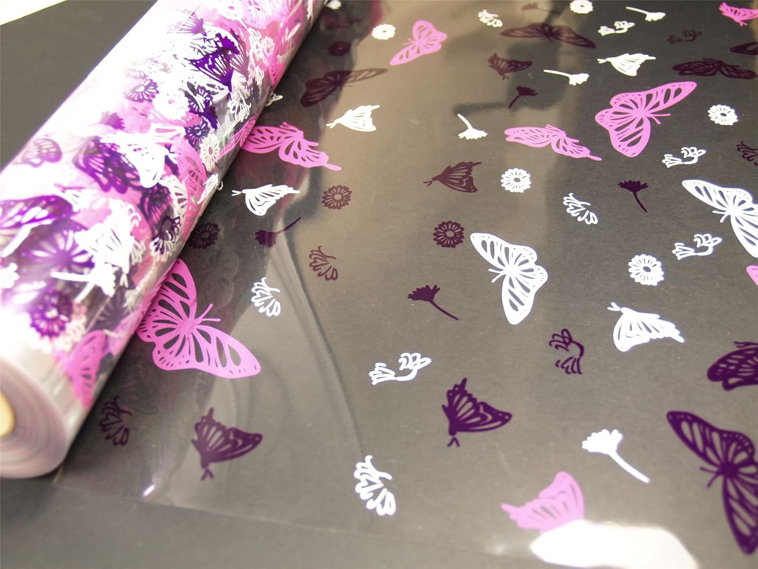 20m Florist Cellophane Roll Gift Wrap Butterfly (212320) Amazon.co