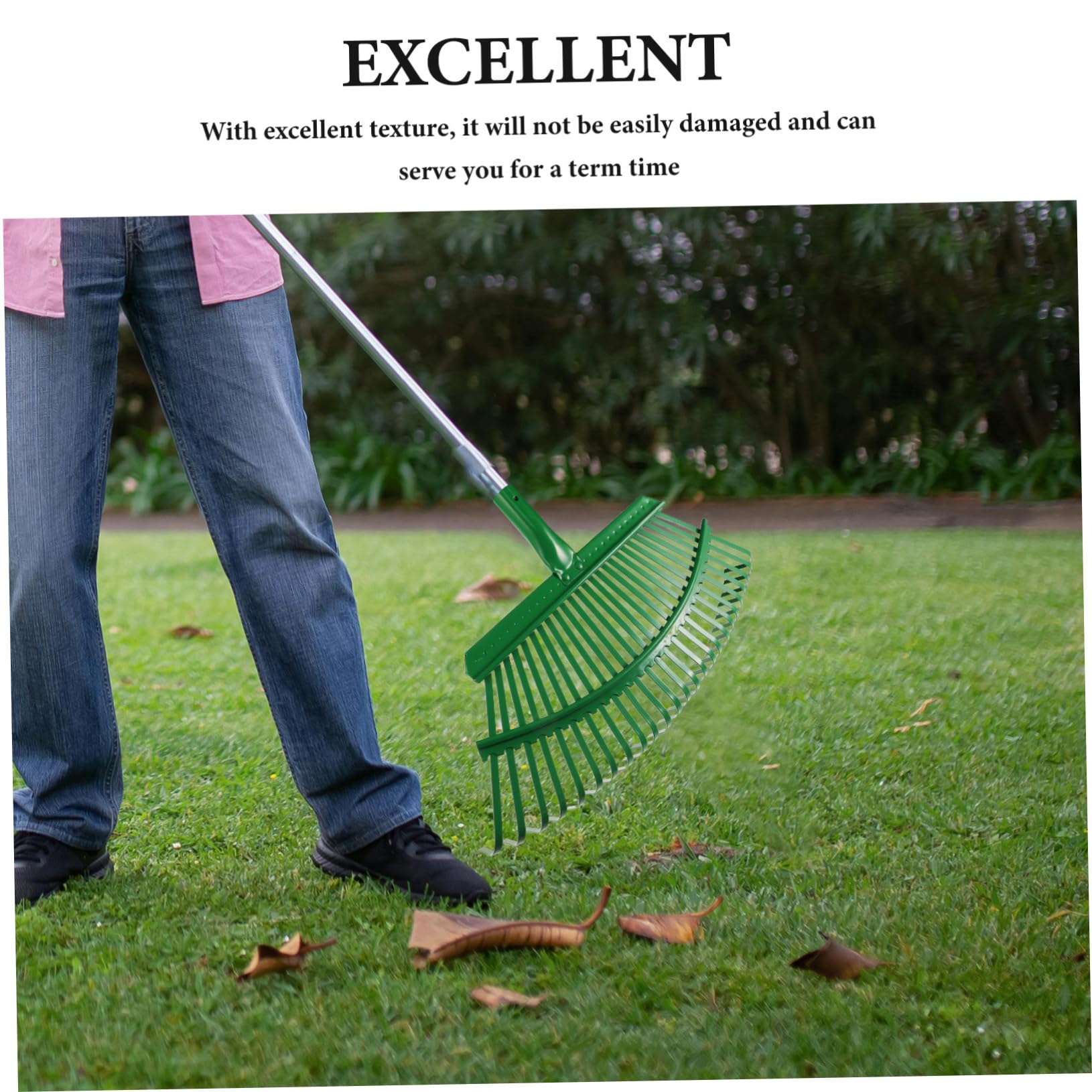 Laubbesen Für Den Garten Robuster Rasenbesen Für Blätter Und Einfach Zu Verwenden Kompaktes Design Für Effiziente Reinigung