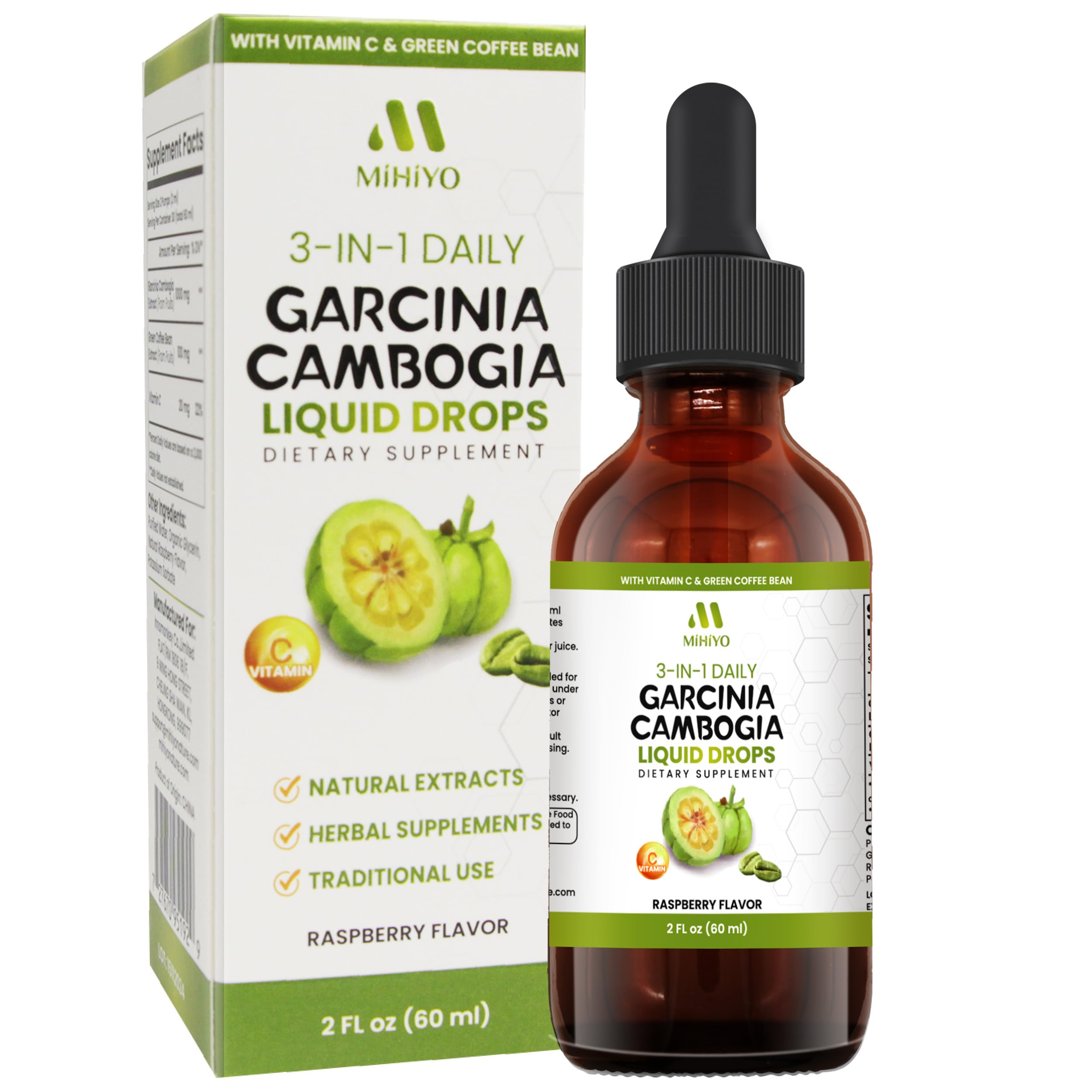 Amazon.com: 3-in-1 Garcinia Cambogia Liquid Drops - Natrual