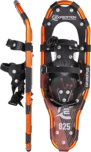 Miniatura 2 de Cascade Mountain Tech Lightweight Aluminum Frame Snowshoes